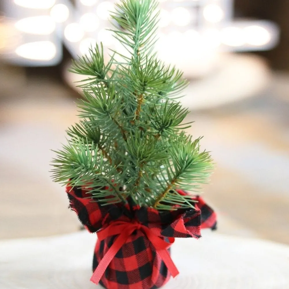 RETIF Decoration De Noel - 4 Sapins Artificiels De Table, H.25Cm Online