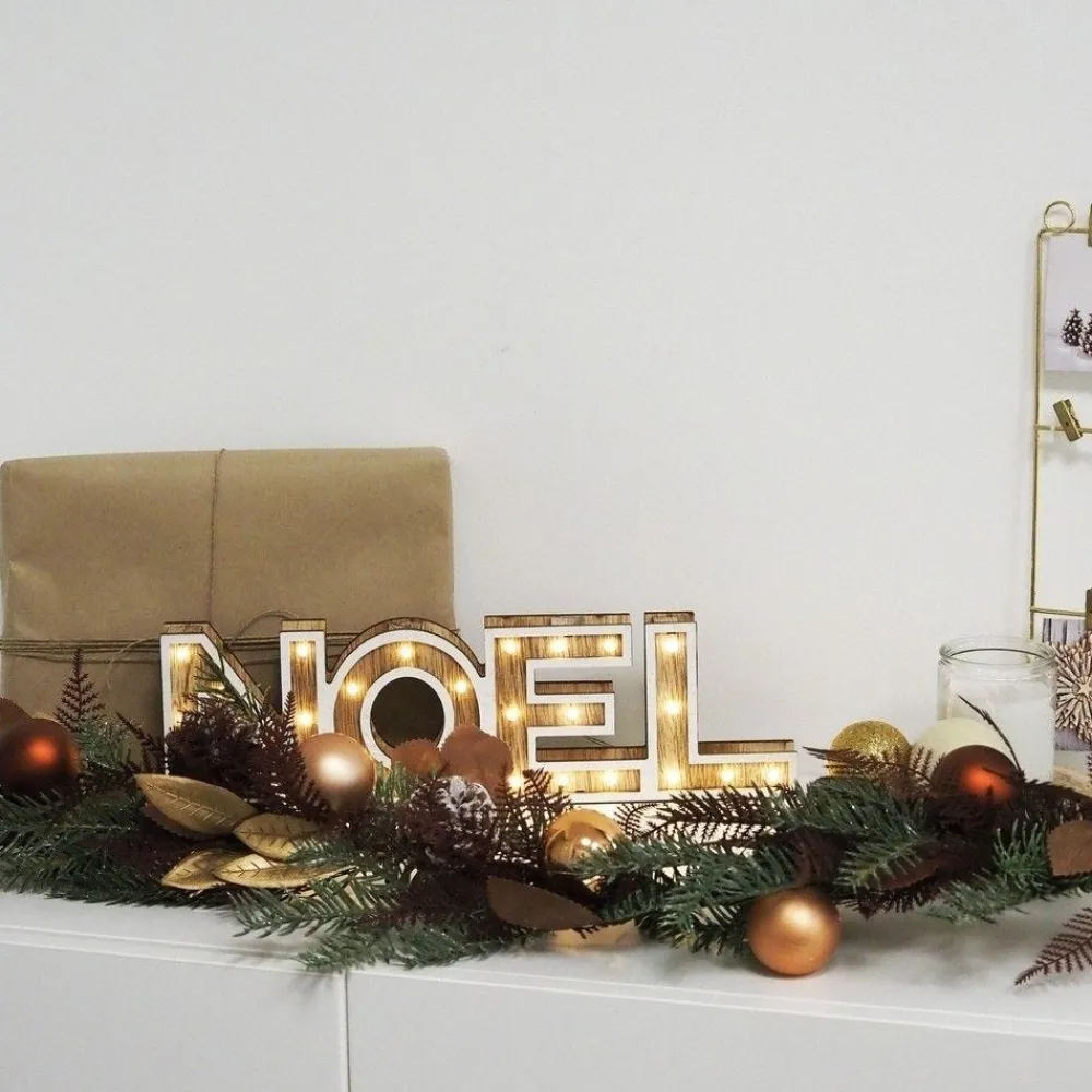 RETIF Decoration De Noel - Chemin De Table / Guirlande Artificielle, L.100Cm Cheap