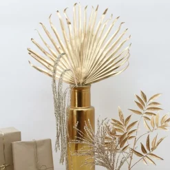 RETIF Decoration De Noel - Tiges Artificielles De Palme, H.80Cm, Or Best