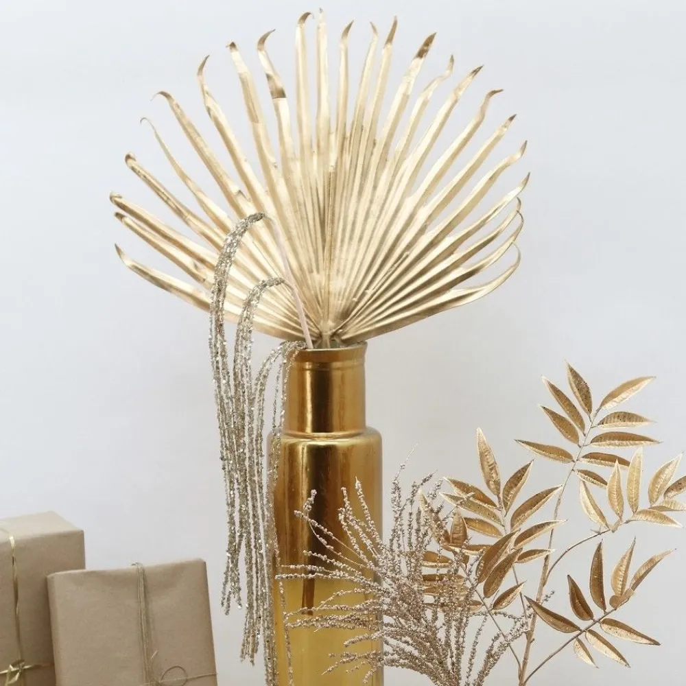 RETIF Decoration De Noel - Tiges Artificielles De Palme, H.80Cm, Or Best