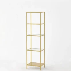 RETIF Etagere Cremagold L40 X P30 X H150 Cm Outlet