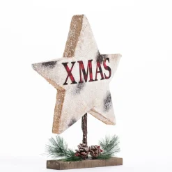 RETIF Etoile Texte Xmas A Poser L 38 X P 7 X H 50 Cm Store
