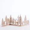 RETIF Facade Decoupe Sapins Et Cerfs En Mdf Pliable L 134 X H 45 Cm Best