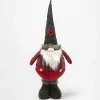 RETIF Gnome Boule En Tissu Rouge Et Gris H 62 Cm Store