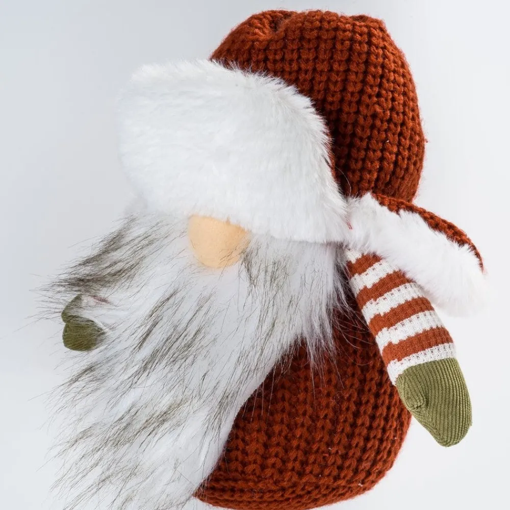 RETIF Gnome De Noel Avec Chapka H 42 Cm Clearance