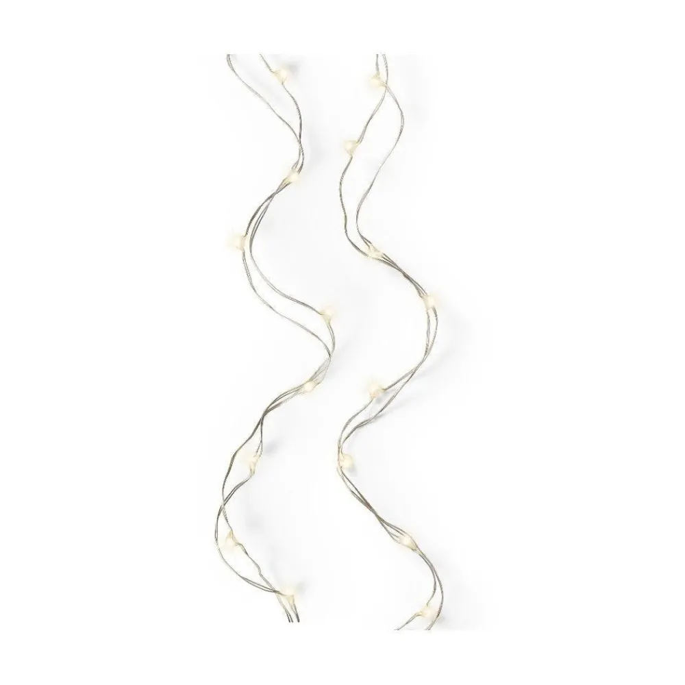 RETIF Guirlande 40 Micro Led Blanc Chaud 195Cm New