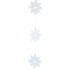 RETIF Guirlande De Flocons Blancs Glitter 190Cm Clearance
