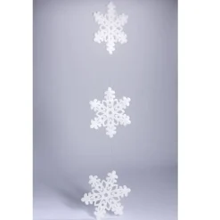 RETIF Guirlande De Flocons Blancs Glitter 200Cm Sale
