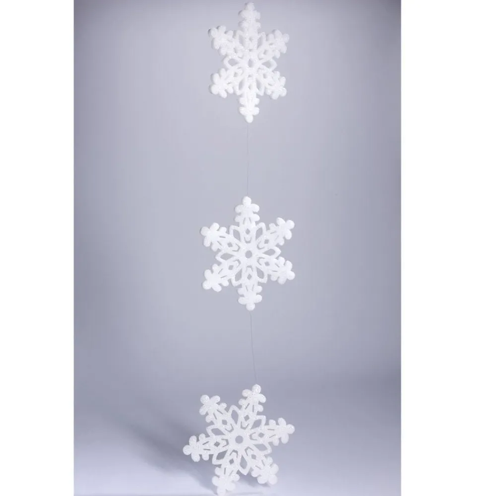 RETIF Guirlande De Flocons Blancs Glitter 200Cm Sale