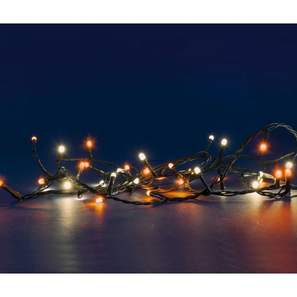 RETIF Guirlande Flicker Light+® Led Blanc Chaud & Orange - 8M Shop