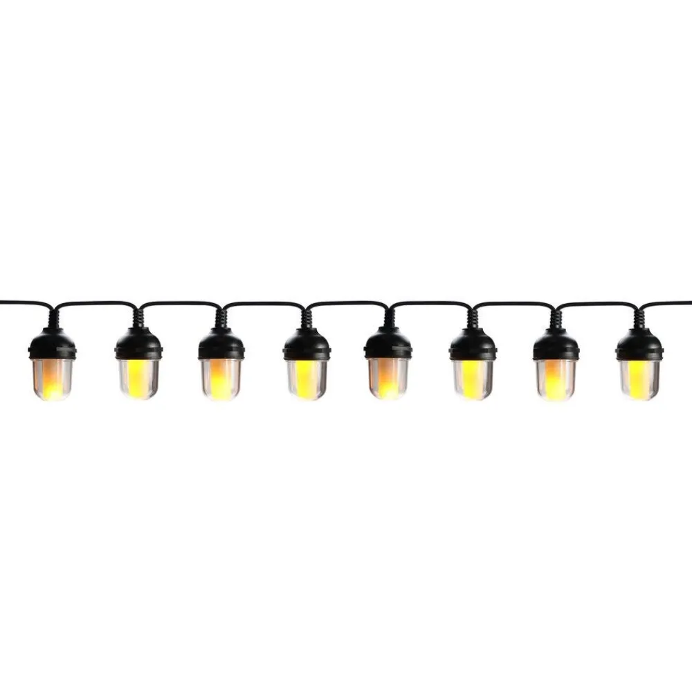 RETIF Guirlande Led Effet Flamme 8 Ampoules L 4,2 M Hot