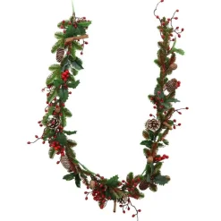 RETIF Guirlande Sapin Avec Baies Et Pommes De Pin L.120Cm Discount