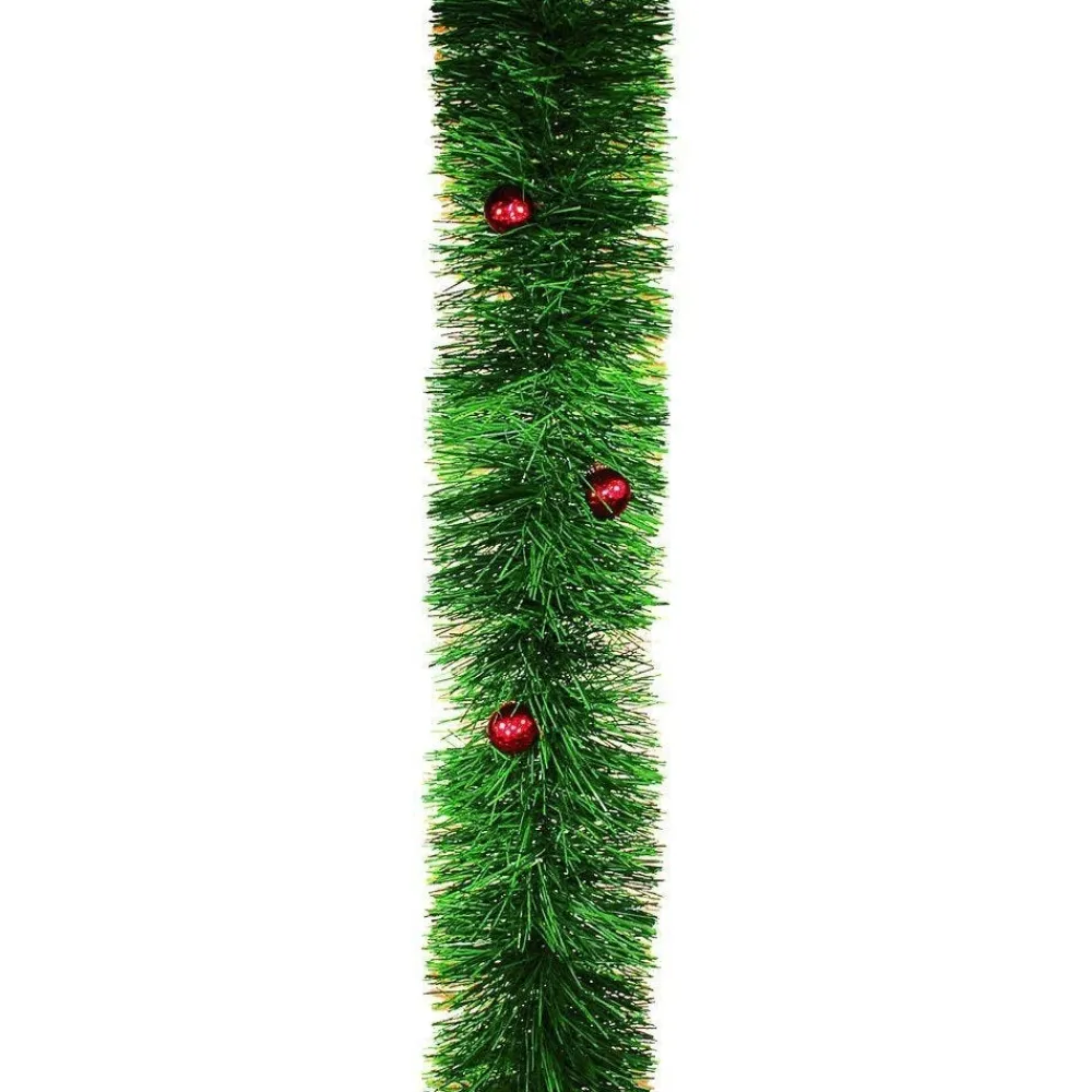 RETIF Guirlande Verte Boules Rouges 20 X 270Cm Best