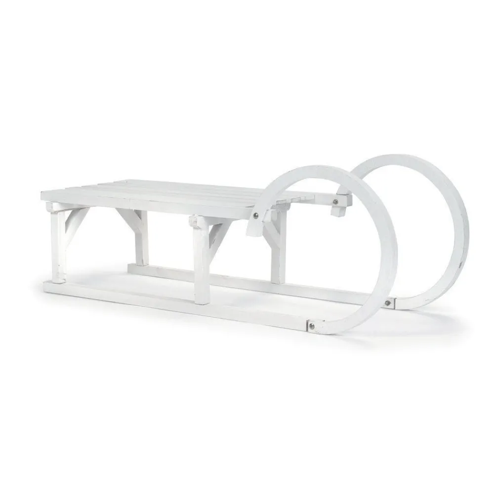 RETIF Luge En Bois Blanc L 94,5 X P 34,5 X H 24 Cm Best