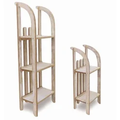 RETIF Luges Etageres L 48 X P 20 X H 12,5 + L 80 X P 25 X H 17,5 Cm - Par 2 Best Sale