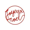 RETIF Motif Joyeux Noel Rouge 2D Flash Sale
