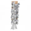 RETIF Noeuds Argent L 13,5 X H 17 Cm - Par 4 Discount
