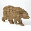 RETIF Ours En Bois L 60 X H 35 Cm Best