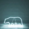 RETIF Ours Neonflex L 76 X H 40 Cm -260 Leds Blanc Froid Best