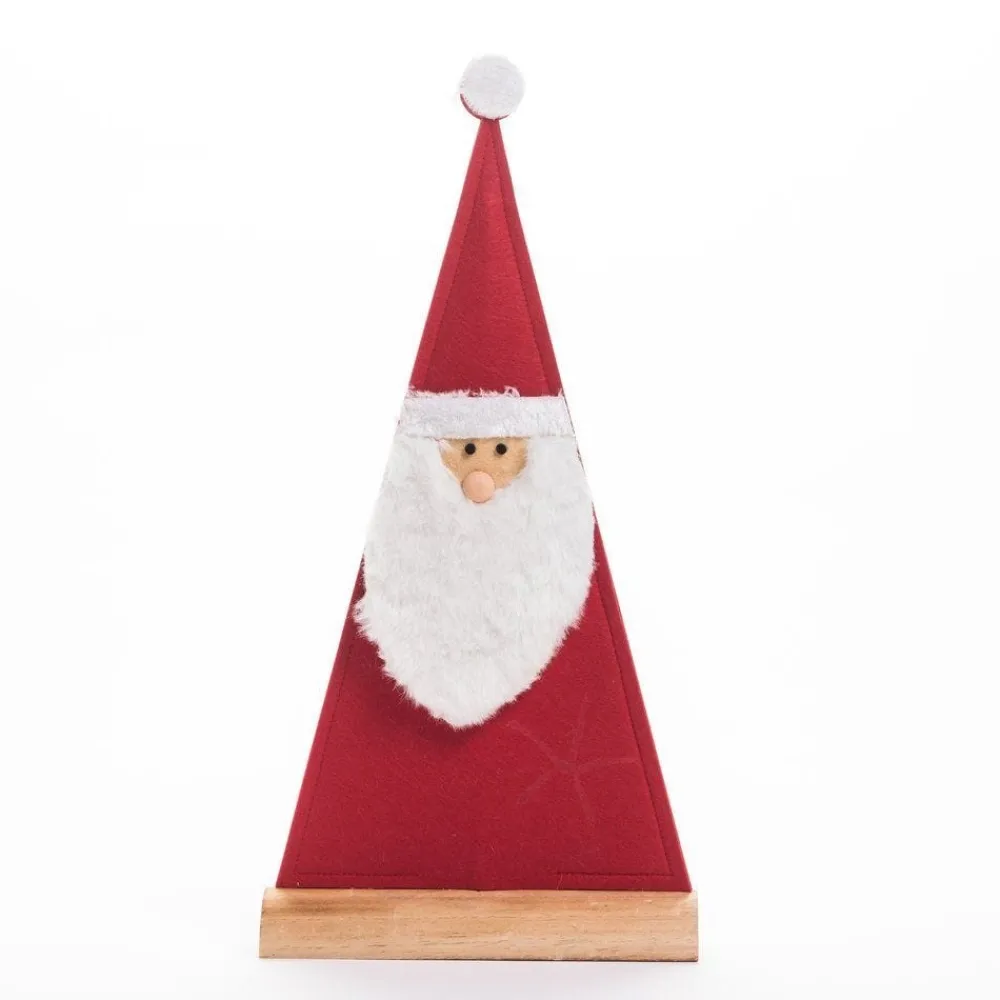 RETIF Pere Noel Cone Rouge Et Blanc L 25 X H 52 Cm Online