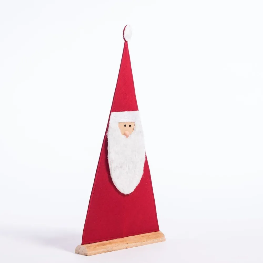 RETIF Pere Noel Cone Rouge L 50 X H 102 Cm Store