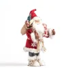 RETIF Pere Noel Rouge Avec Hotte Et Cadeau H 46 Cm Hot