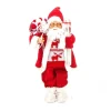 RETIF Pere Noel Traditionnel En Velours Rouge Et Fourrure Blanche H45Cm Best Sale