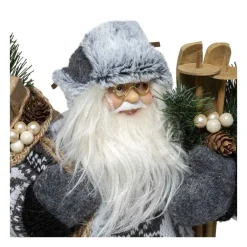 RETIF Pere Noel Traditionnel Skieur H45Cm Best