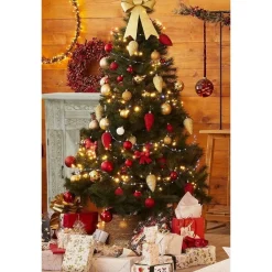 RETIF Pommes De Pin Rouges 7X12Cm - Par 4 Flash Sale