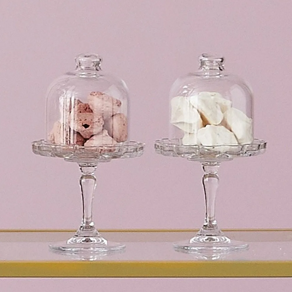 RETIF Presentoir A Gateau Sur Pied Avec Cloche H18,7Cm New