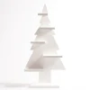 RETIF Presentoir Sapin Blanc Avec 5 Tablettes L 90 X P 31 X H 176 Cm Best Sale