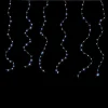 RETIF Rideau 240 Micro Leds Blanc Pur- Cable Argent - 16 Fonctions L 2 X H 2 M Online