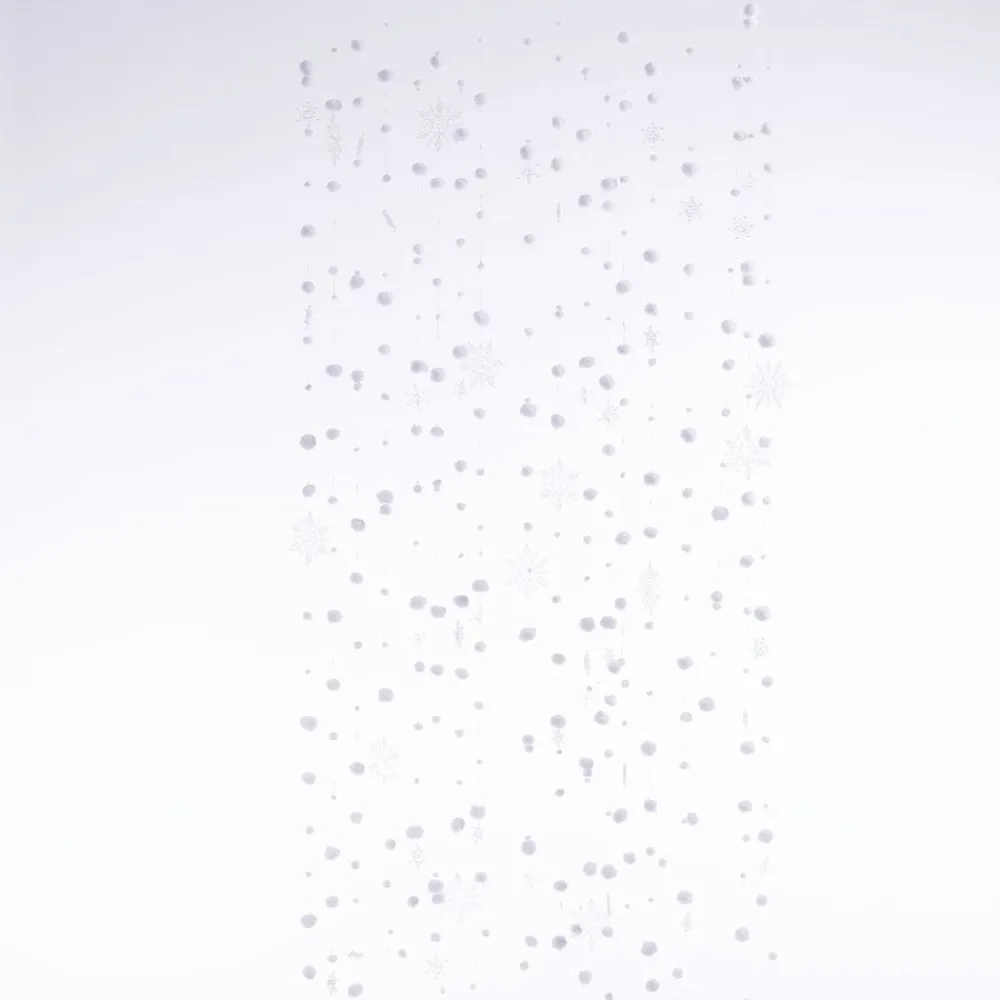 RETIF Rideau Boules De Neige L 90 X H 200 Cm Cheap