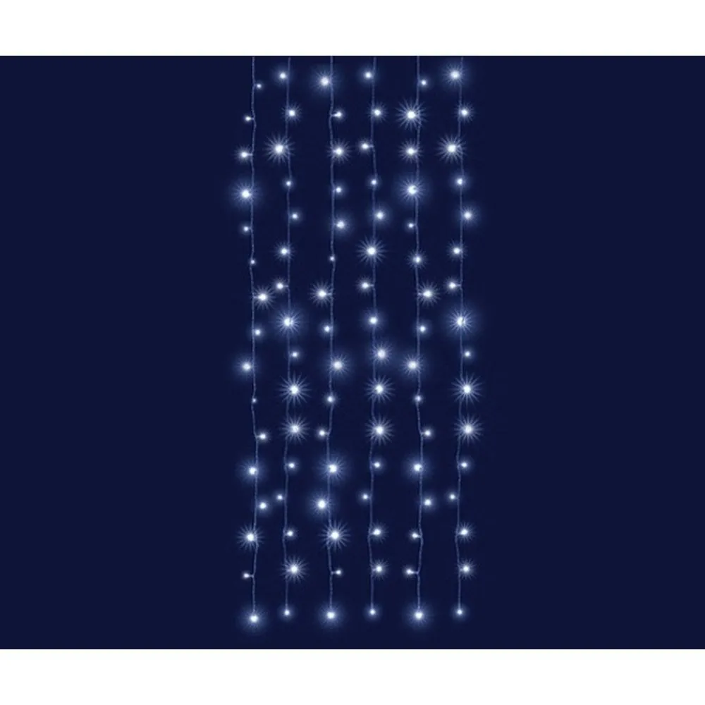 RETIF Rideau Flicker Light+® Brillant Led Opaque Blanc Pur - 2Mx2M Hot