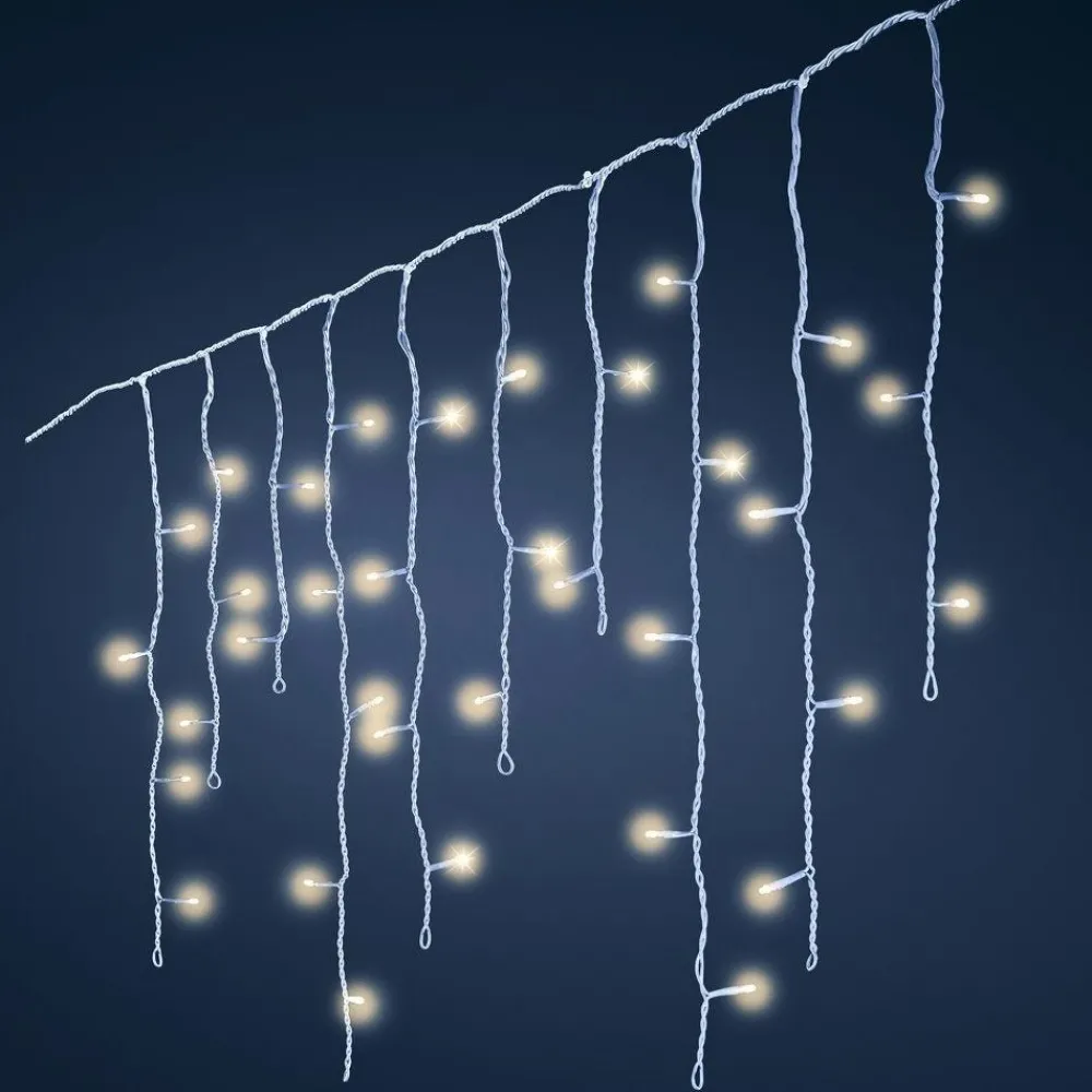 RETIF Rideau Stalactite 490 Leds Blanc Chaud H 50Cm X L 20 M Online