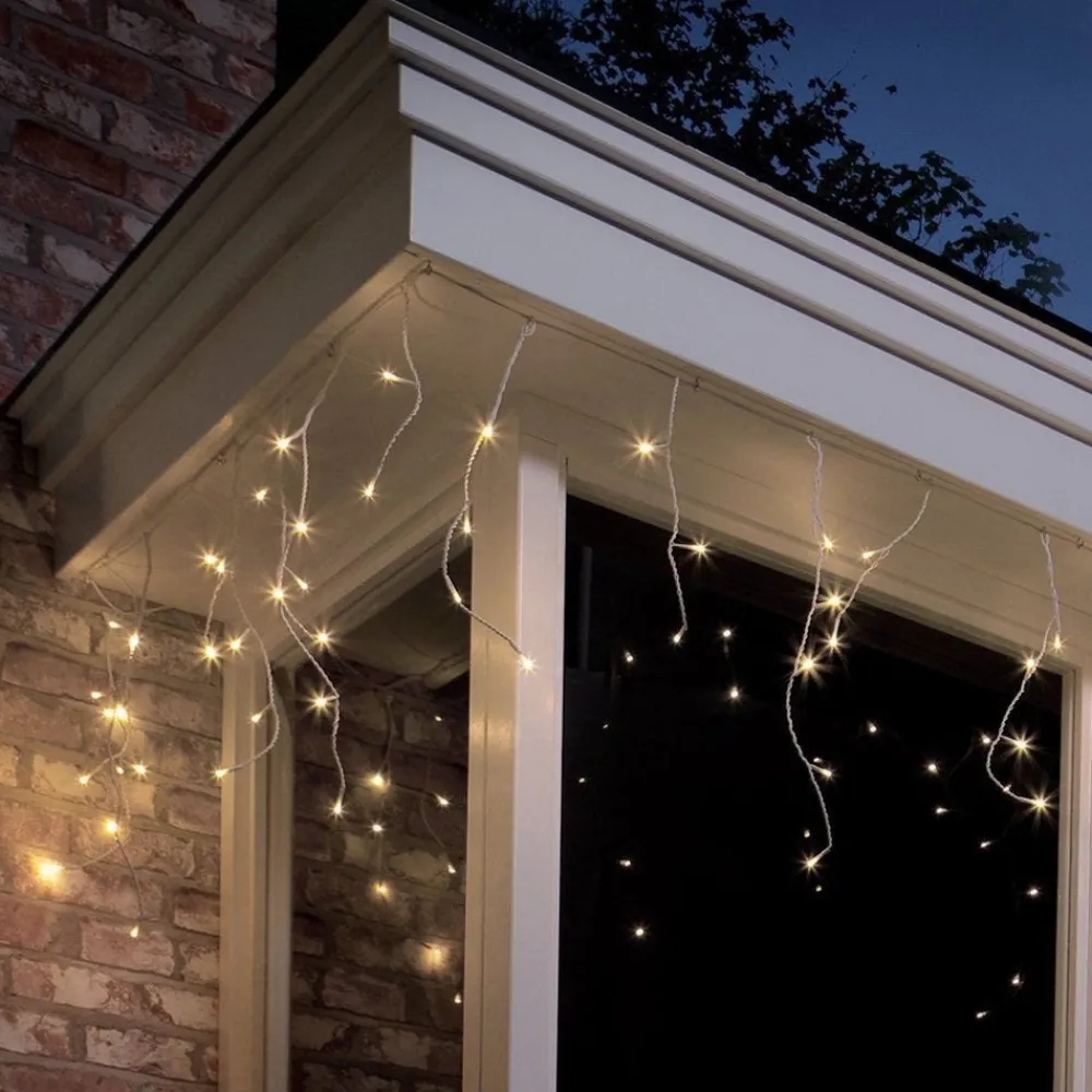 RETIF Rideau Stalactite 490 Leds Blanc Chaud H 50Cm X L 20 M Online