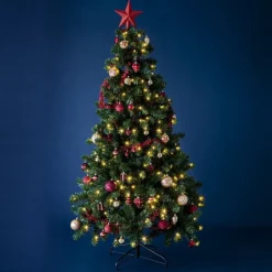RETIF Sapin Artificiel Imperial Decore Et Lumineux O97X150Cm New