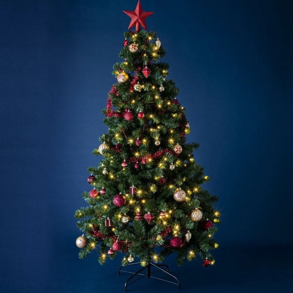 RETIF Sapin Artificiel Imperial Decore Et Lumineux O97X150Cm New