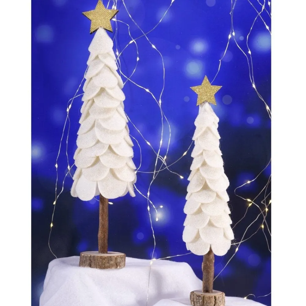 RETIF Sapin Avec Etoile En Tissu Sur Socle O 8 X 34 Cm Discount