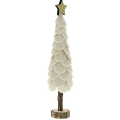 RETIF Sapin Avec Etoile En Tissu Sur Socle O 8 X 34 Cm Discount