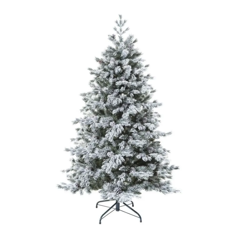 RETIF Sapin De Noel Artificiel Vert Floque Enneige Qualite Premium H210Cm Cheap