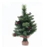 RETIF Sapin De Noel Artificiel Vert Pommes De Pin Et Baies Rouges H50Cm Best Sale