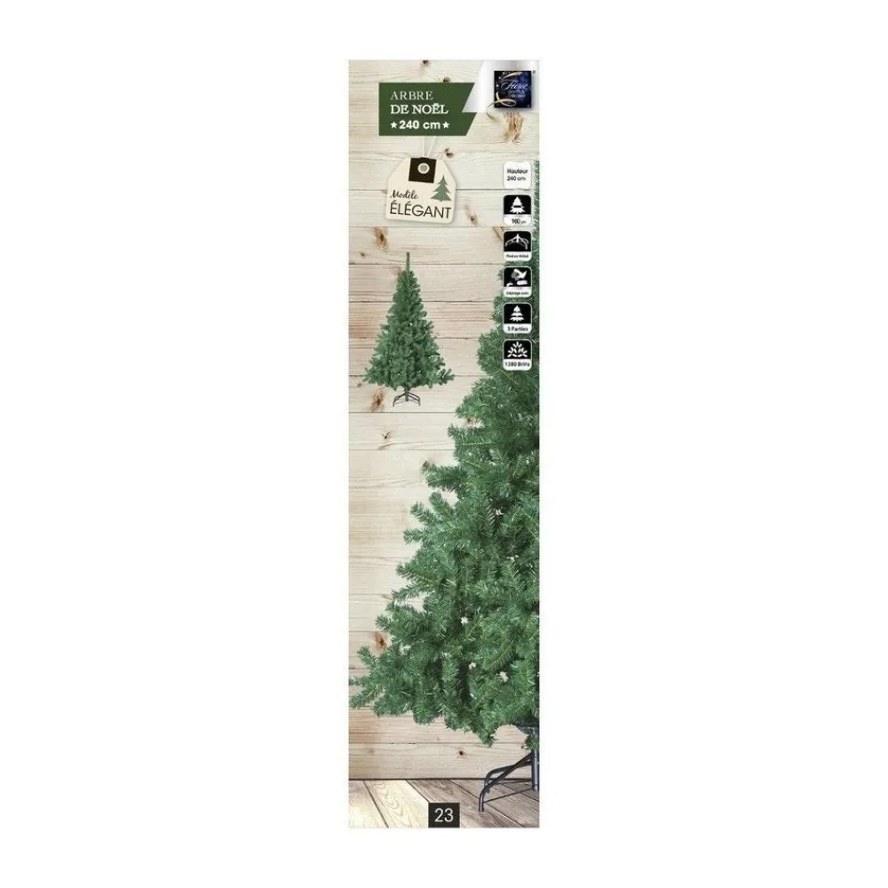 RETIF Sapin De Noel Artificiel Vert 2 Tons H240Cm Online