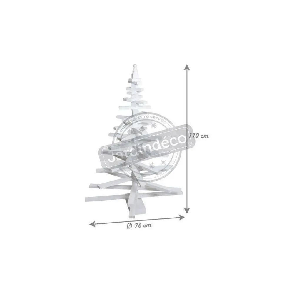 RETIF Sapin En Bois Blanchi New
