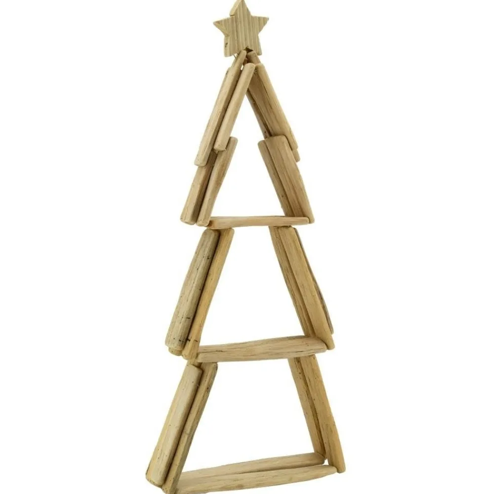 RETIF Sapin En Bois Flotte Avec Etoile Cheap