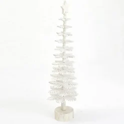 RETIF Sapin En Flocons De Bois Blancs O 16 X H 58 Cm Cheap