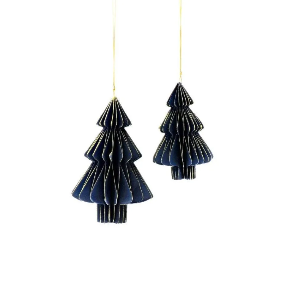 RETIF Sapins En Papier A Suspendre 9X14,5 + 7X10,5Cm - Par 2 Outlet