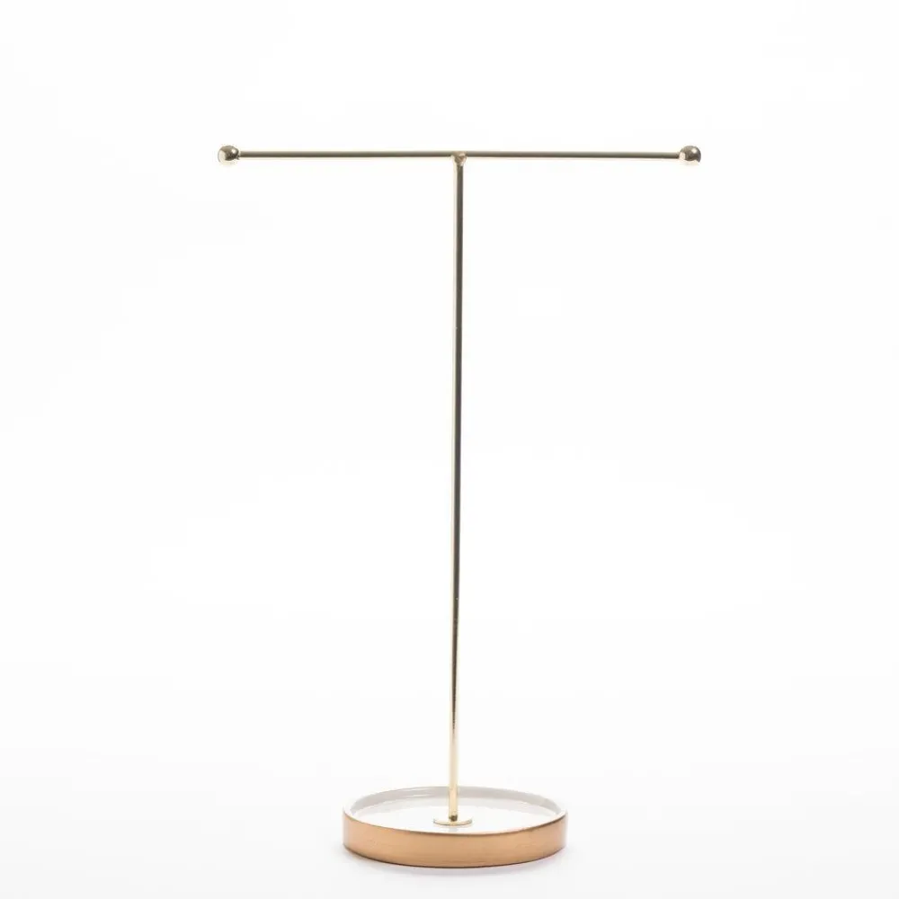 RETIF Support Bijoux Or En T L 25 X P 11,7 X H 36 Cm Shop