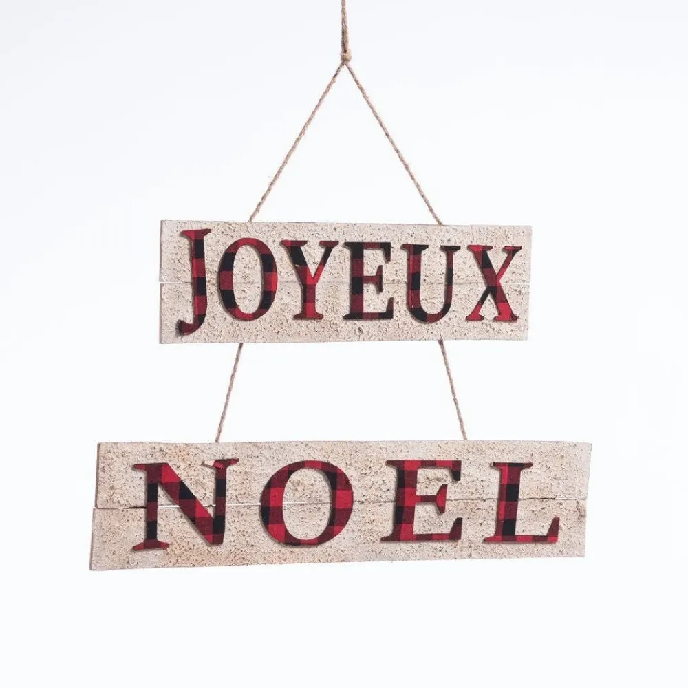 RETIF Suspension "Joyeux Noel" L 65 X H 41 Cm Sale