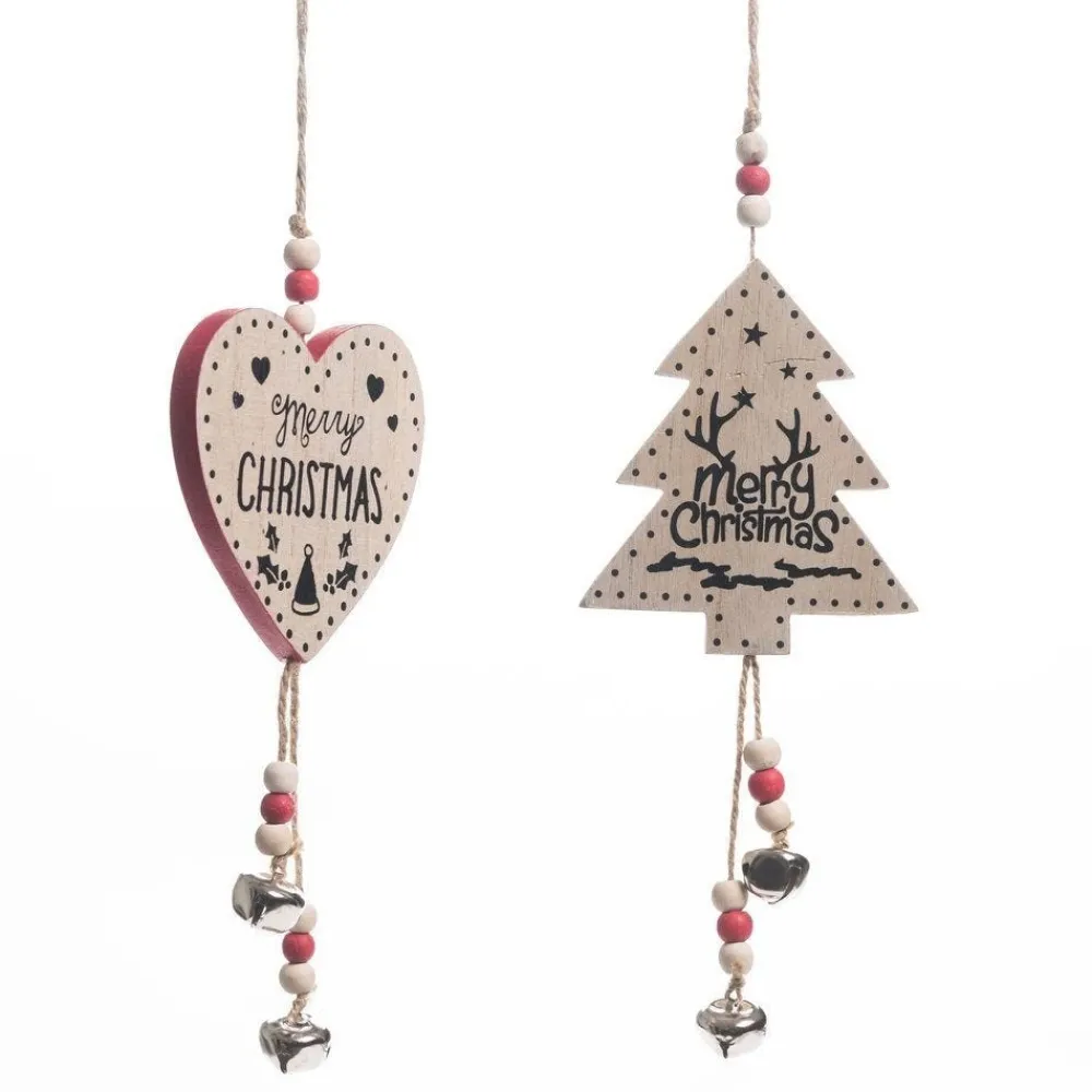 RETIF Suspension "Merry Christmas" H 34Cm 2 Modeles Possibles Outlet
